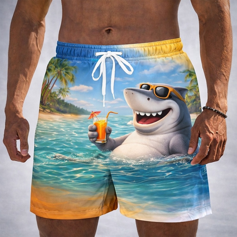 Funny Vacation Animal Graphic  - Trunks Board Surf review and price