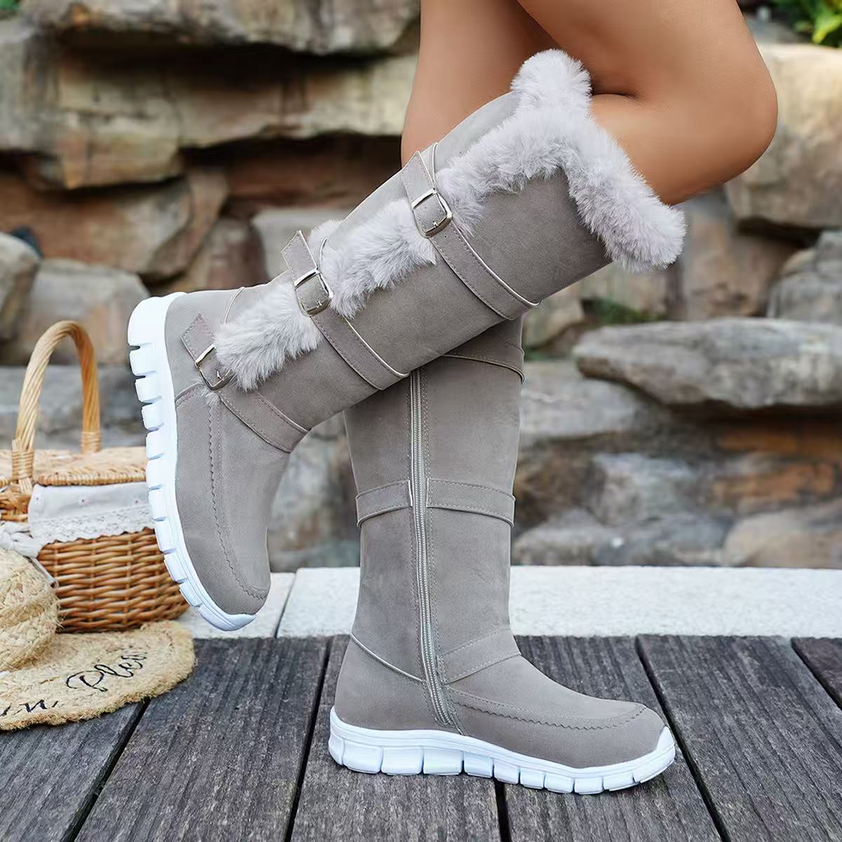 Women Over-the-Knee Boots 2025 - Espadrille Slip On review and price